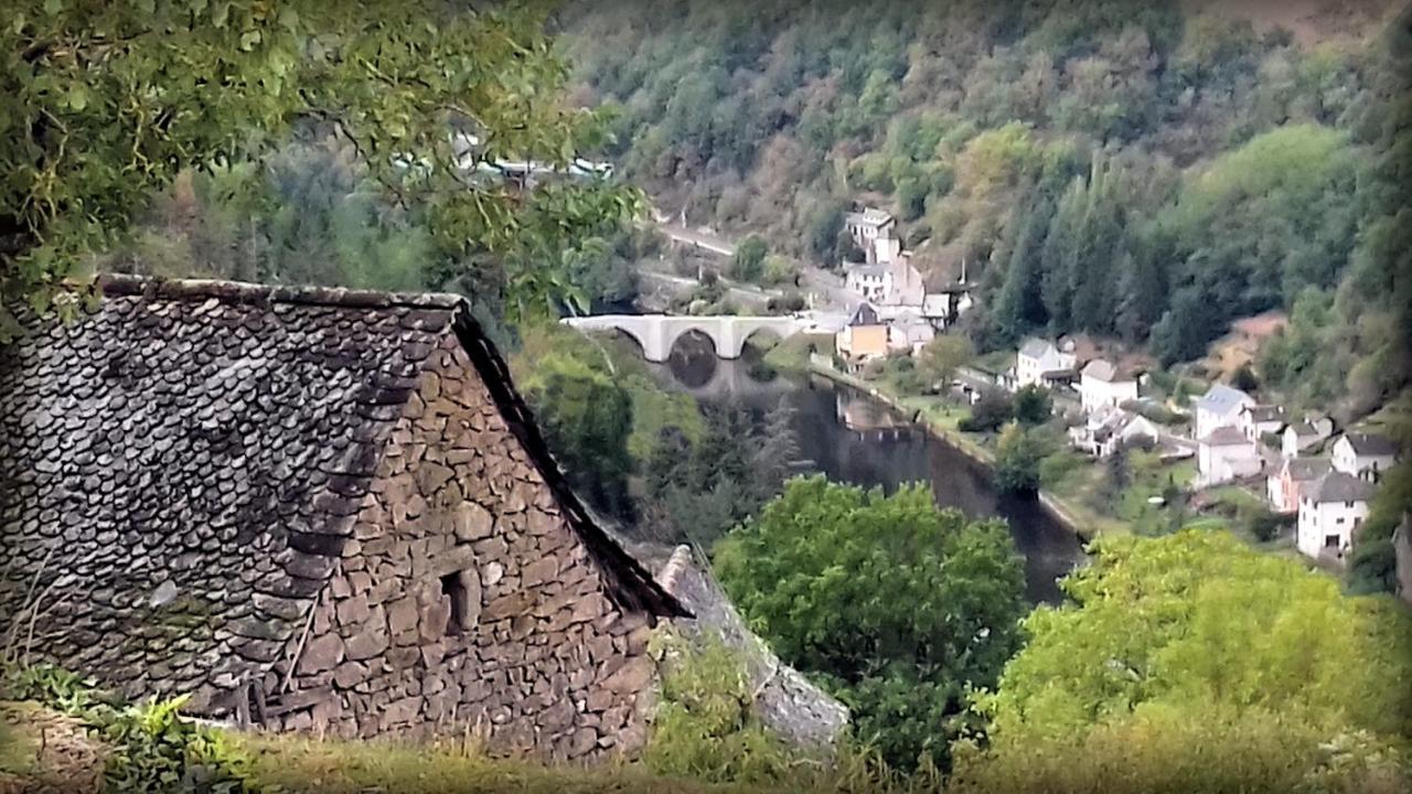 Entraygues-sur-Truyère L'Oustalou - Gite Entre Lot Et Truyere מראה חיצוני תמונה